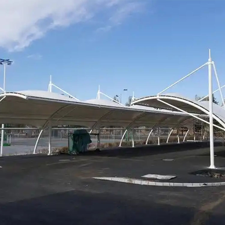 雅安膜结构电动车棚
