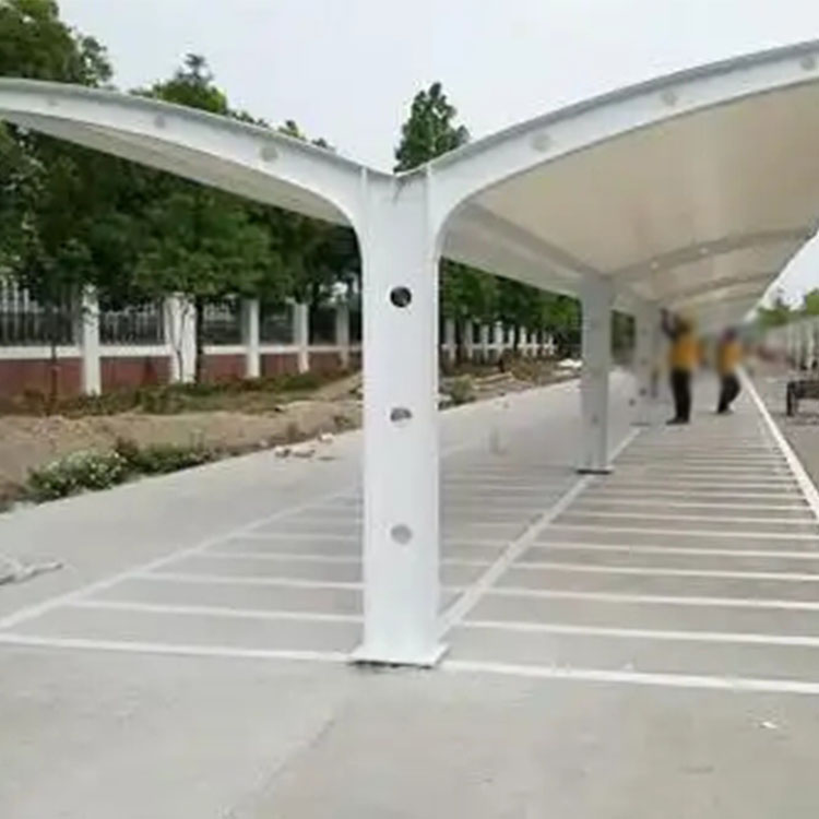 雅安膜结构电动车棚