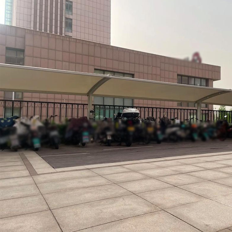 雅安膜结构电动车棚