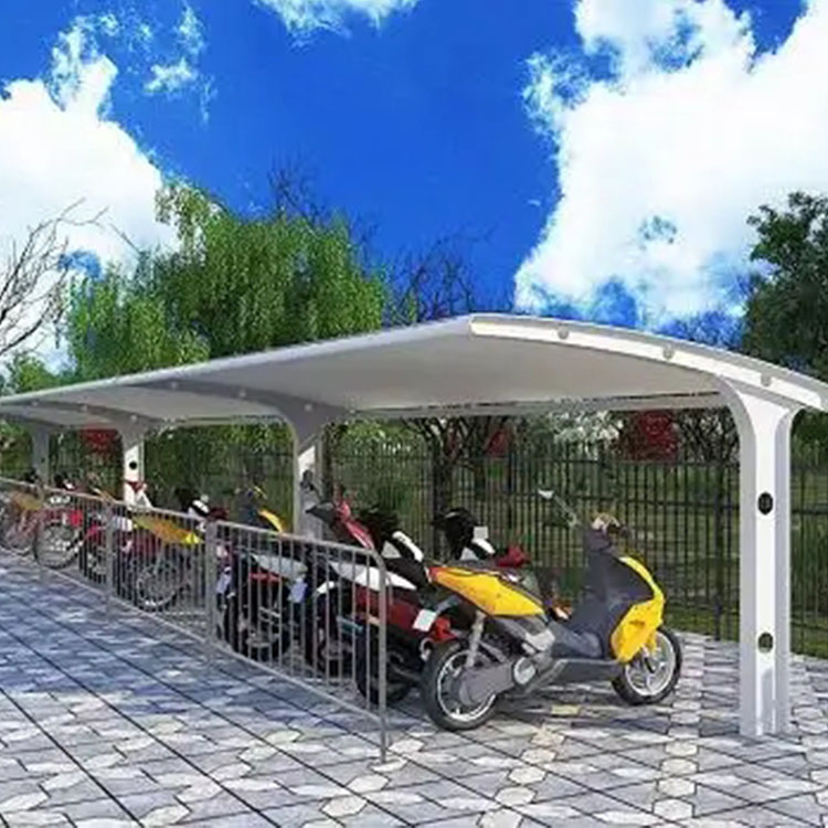 雅安膜结构电动车棚