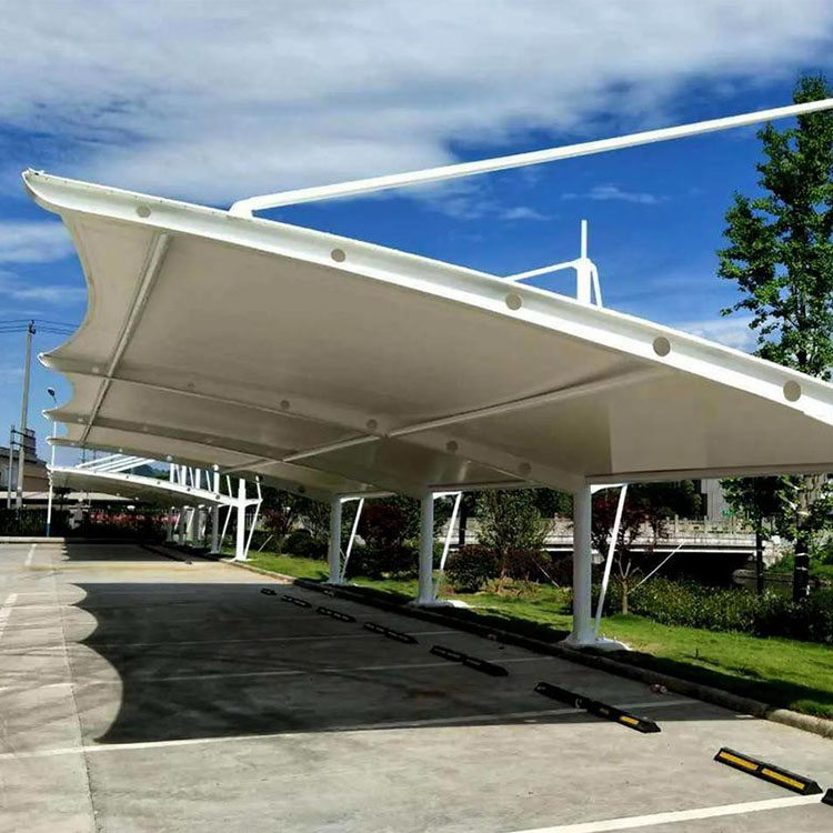 雅安膜结构汽车棚