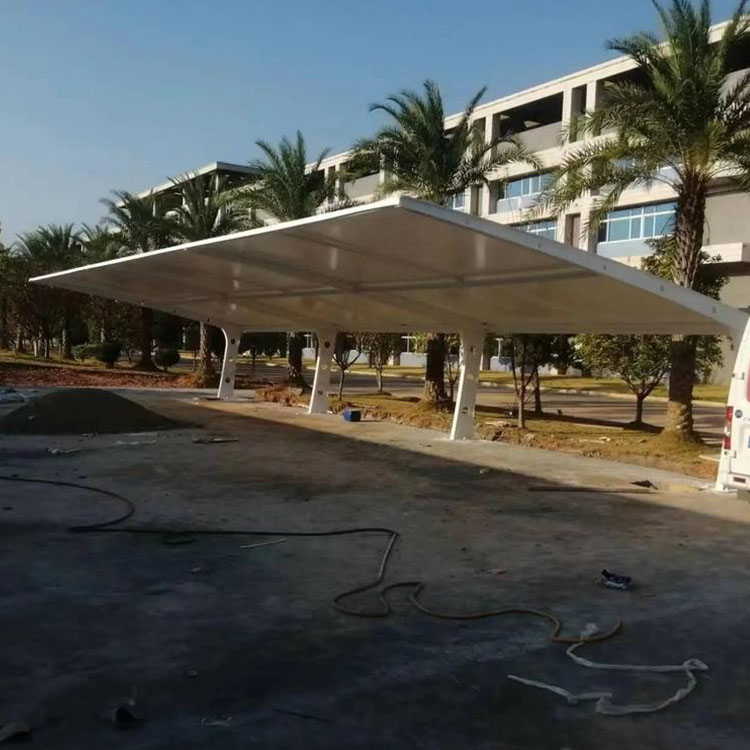 雅安膜结构汽车棚