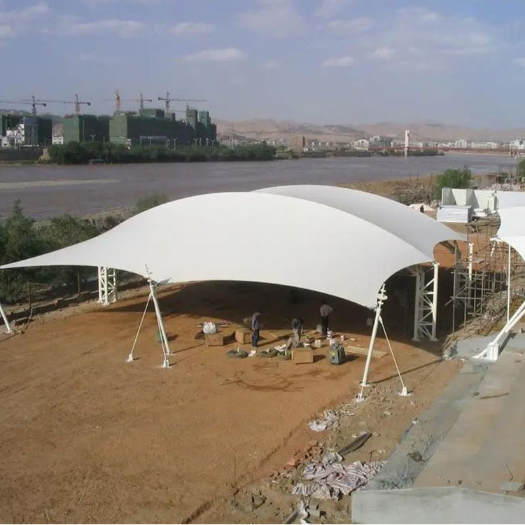 雅安膜结构汽车棚